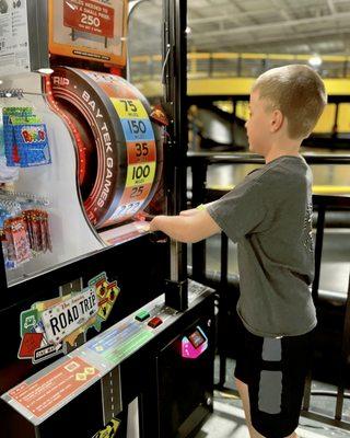 Arcade games at Funzilla in Pennsylvania