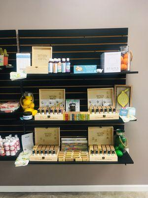 Essential oil section