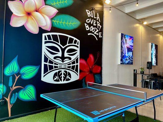 Ping-Pong Table On-Site!