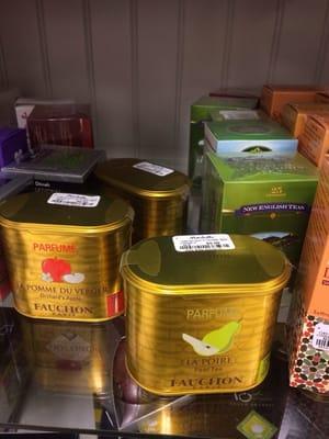 They sell Fauchon tea here! Never saw this brand outside of Paris!!