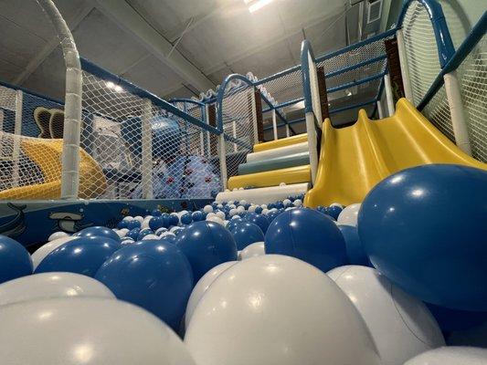 ball pit view slide ocean zone indoor playground rhode island kids and family fun place