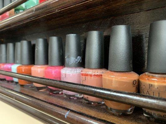 Colors of nail polish