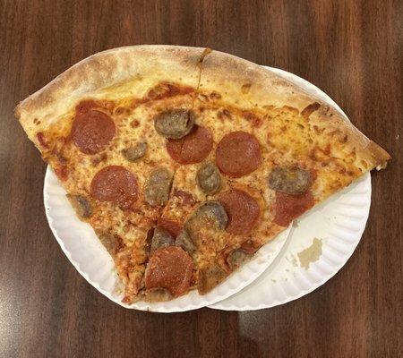 Pepperoni and Sausage Pizza