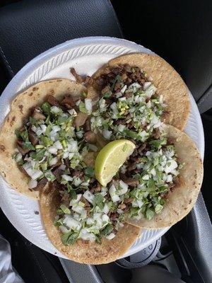 Tacos de asada