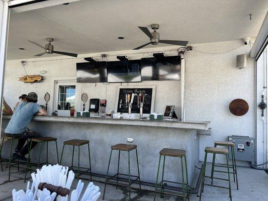 Bar Area with TVs