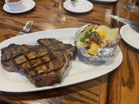 Baked Idaho Potato T - Bone