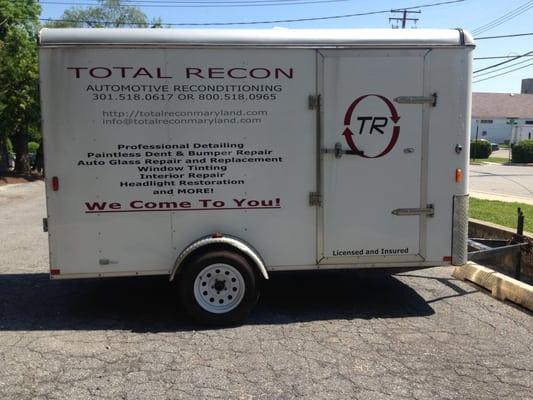 Total Recon provides mobile service at you home or office office.