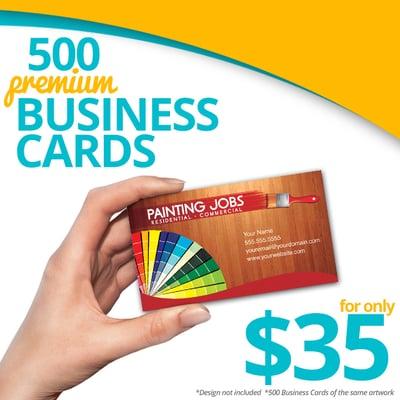 Business cards special, Who Designs