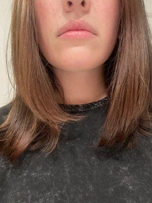 Cut of my hair