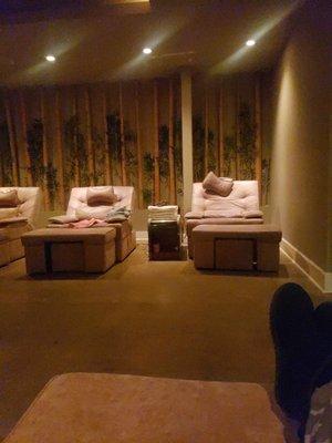 Asian foot massage room