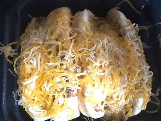 2 Cheese Coneys with Extreme Cheese