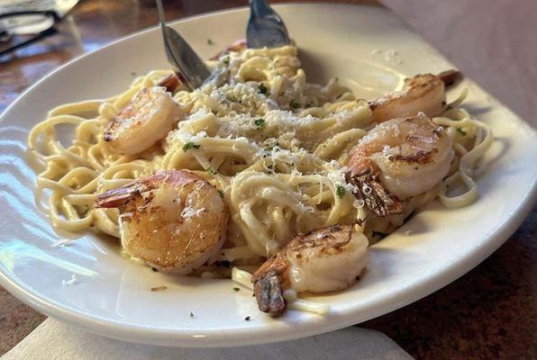 Shrimp Alfredo