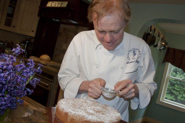 Pastry Chef & Innkeeper Michael Hafford is on hand to make your stay a memorable one