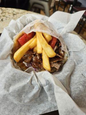 Homemade Greek Gyro