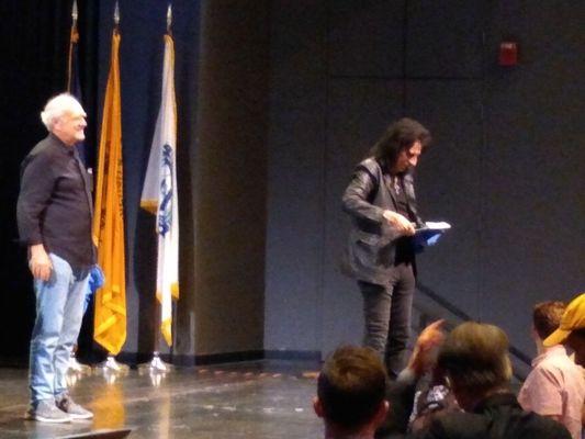 A conversation with Alice Cooper and his manager of 50+ years, Shep. At the UB Center for Performing Arts.