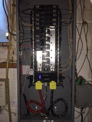 New electrical panel upgrade