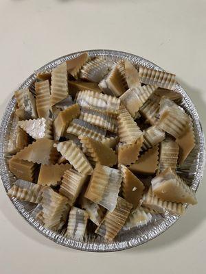 Coffee and coconut jello