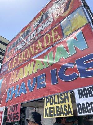 Gotta get in line for the Hawaiian Shave Ice.