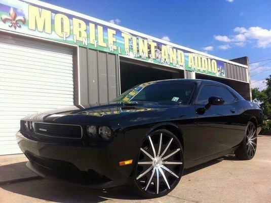 Whatever you have we can tint! Looking for rims? We have that too!