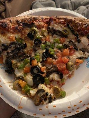 Veggie pizza