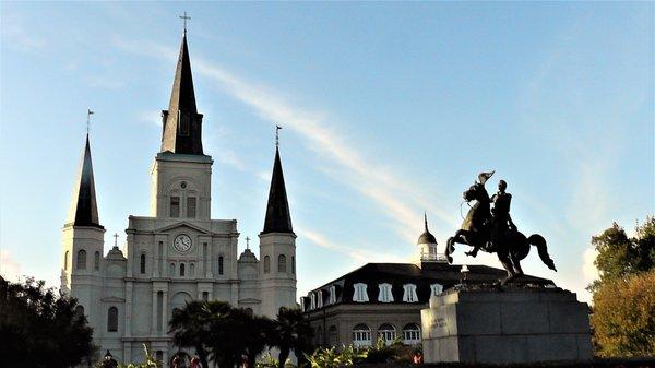 We'll take you into The Cabildo, a Louisiana State Museum, when we visit Jackson Square!