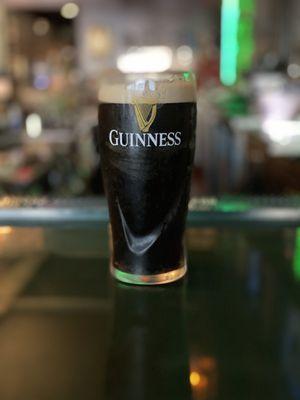 Guinness Pint. Took it in portrait mode, took away my coaster. Looks like it's floating