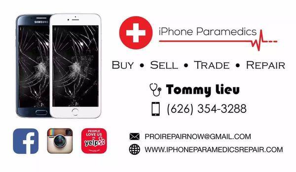 Most of the iphone repair with in 10-30mins call Tommy 626-354-3288