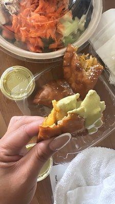 Peruvian chicken empanadas from PACHAMAMA