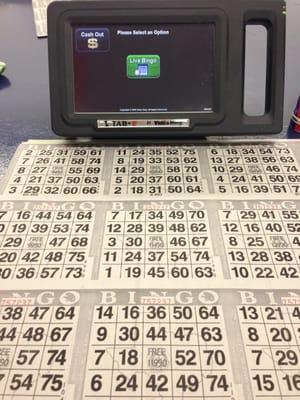 Bingo card n computer