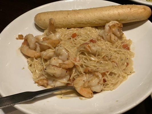 Shrimp Scampi Pasta