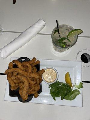 Fried calamari