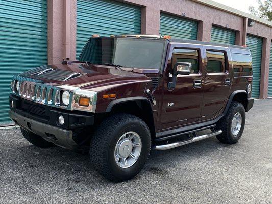 This Hummer was professionally detailed by - Desire Auto Showroom.  Your auto can be next.