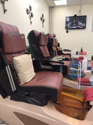 Pedicure chairs