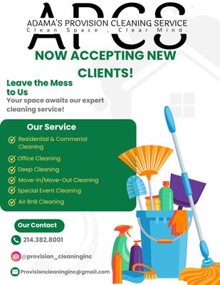 Adama’s Provision Cleaning