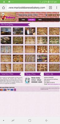 Check out our Website and chose some of the best hand backed Lebanese Middle Eastern food in the world.