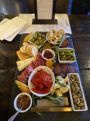 Hand picked charcuterie tray