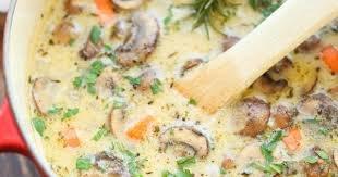 Creamy Chicken Mushroom Soup