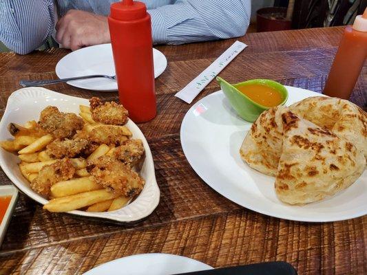 Oysters and Naan