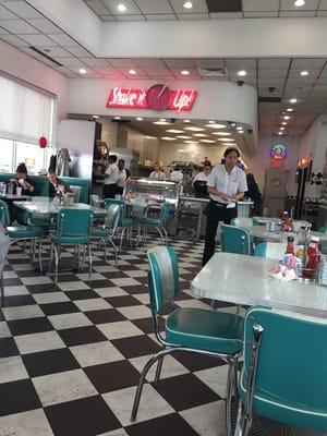 Great old diner feel.