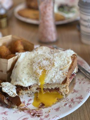 Bleeding Croque Madame