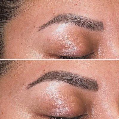 Try an eyebrow tint to define your brows