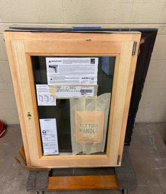 Brand new Marvin windows and tons of reclaimed windows and other new windows in stock.