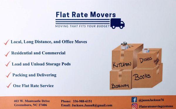 J's Flat Rate Moving Systems