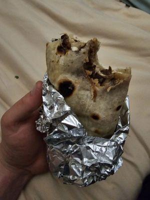 Carne asada burrito