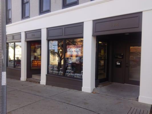 Our beautiful new storefront, completed summer 2015!