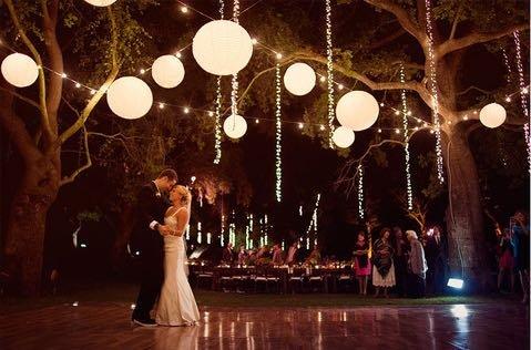 We do wedding lights.