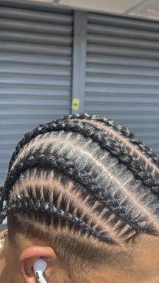 6 stitch braids