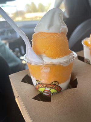 Orange smash gelati