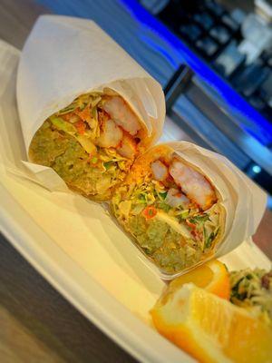 Grilled Shrimp Burrito