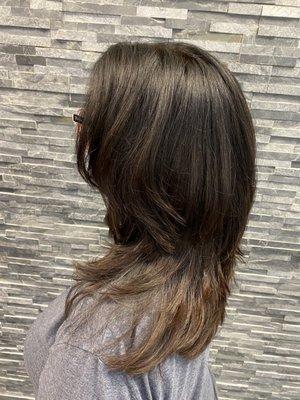 Color cut and style by Sandy Buliga